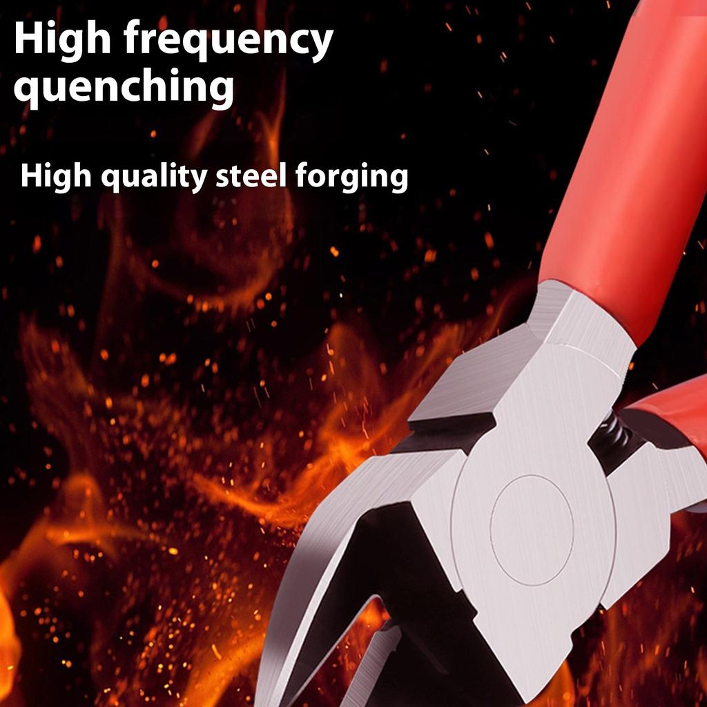 Industriequalität Abgewinkelte Bündigschneider Hochleistungs-Drahtschneider DIY-Drahtschneider für Handwerk Schmuck Elektroarbeiten