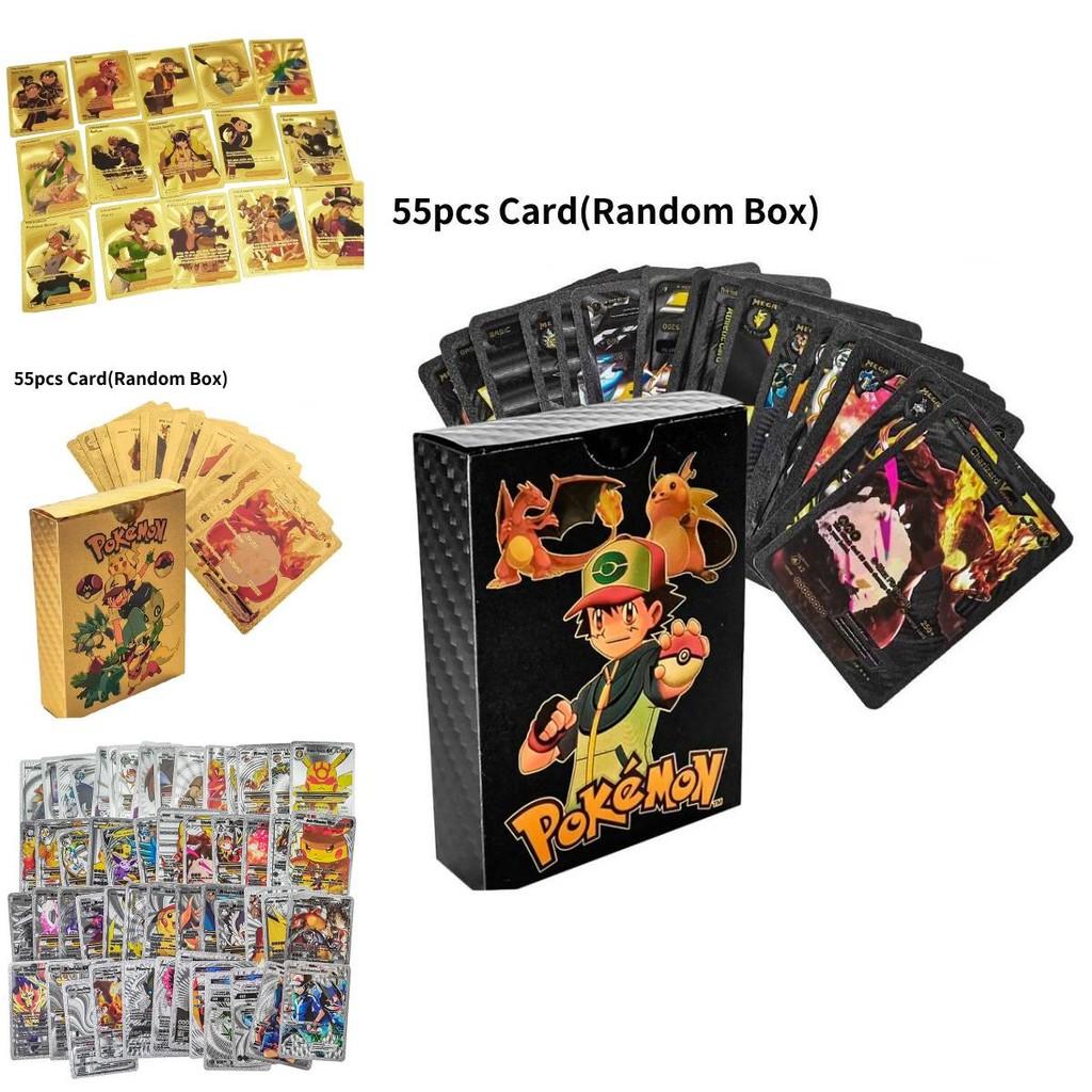 Unique Trading Cards Set With Golden Foil Design For Kids Birthday Gifts