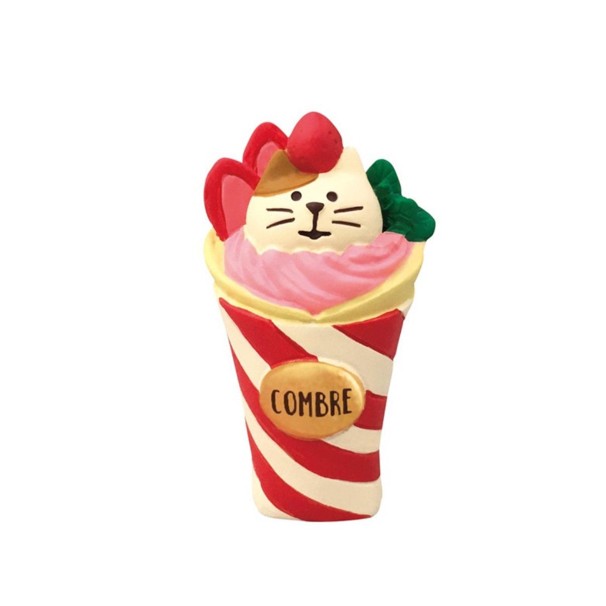 

Santa Claus Christmas Ornaments Japanese Creative Xmas Gifts Cake Decoration Garden Accessories Strawberry Cookies