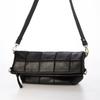 Cowhide Patchwork Shoulder Bag [Peakspeak] Fold-Over 2-Way