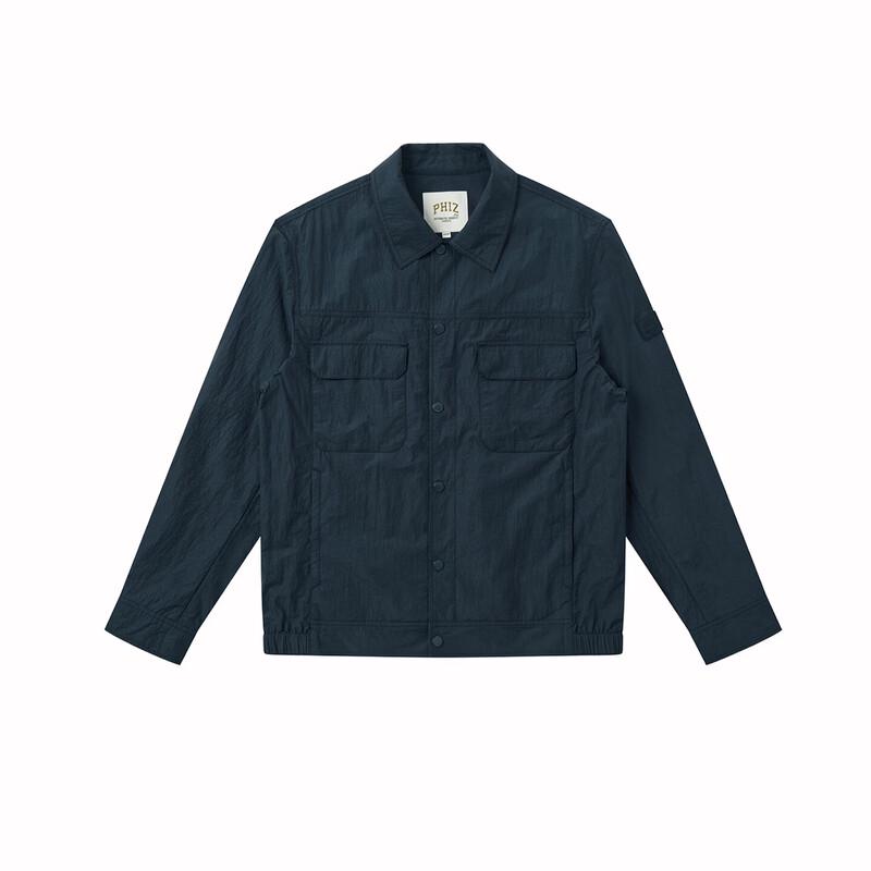 HAZZYS Men's PHIZ Series Spring/Summer Shirt-Style Casual Jacket