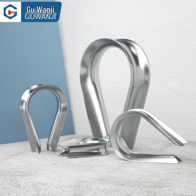 304 Stainless Steel Wire Rope Thimble M6 (10 pcs)