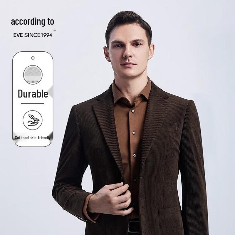 Мужской вельветовый повседневный костюмный пиджак EVE 175/75A