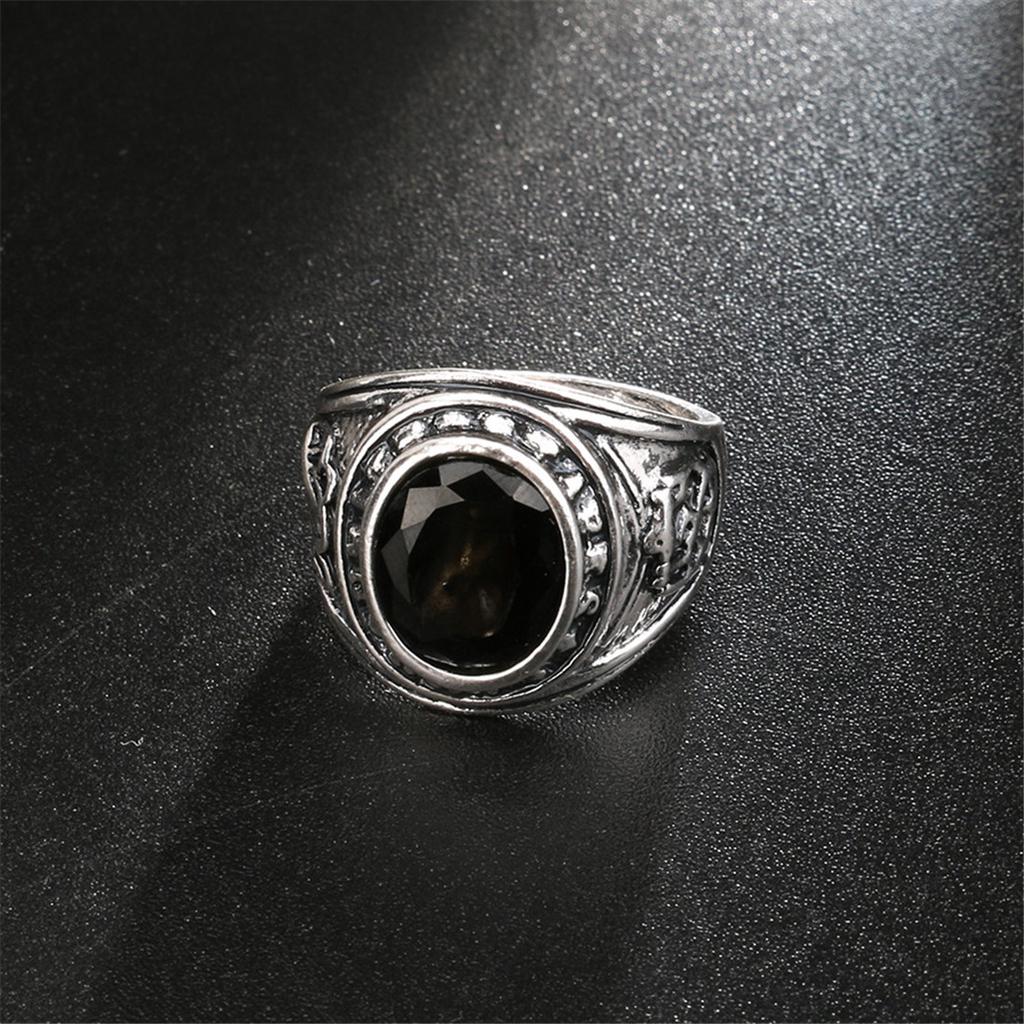 Punk Rock Vintage Englisch Verflochten Verdrehte Frauen Ring 925 Silber Schmuck