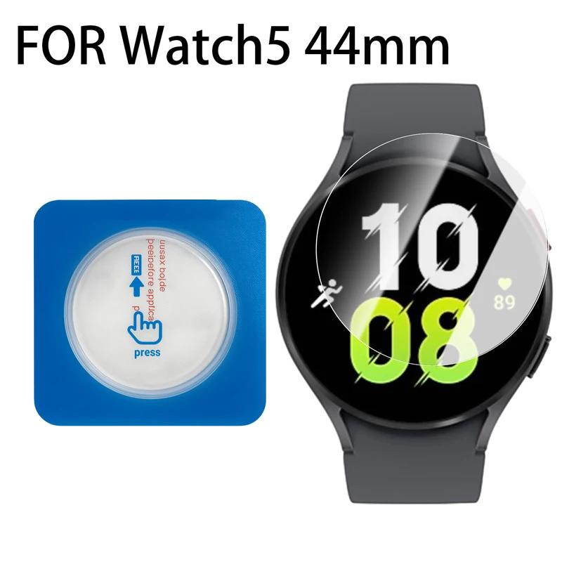 For Galaxy Watch 7 6 5 4 Screen Protector Tempered Glass Film HD Full Cover 40mm 44mm Ultra 47mm Classic Protective Screen Film