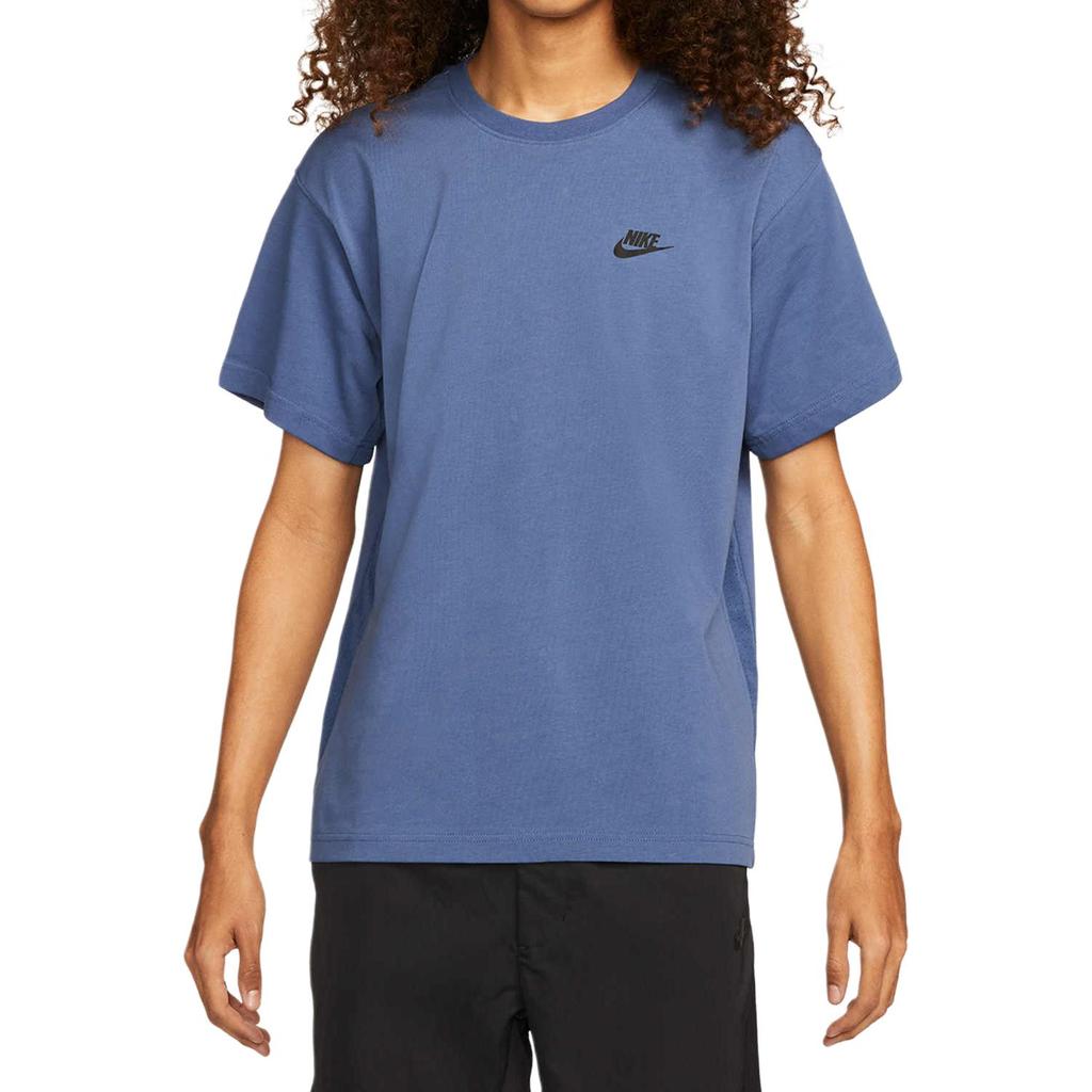 New Nike T Shirt Men's Mysterious Deep Sea Blue DM6586-410