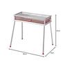 Coleman Cool Spider Stainless Steel Grill Grande Red 170-9430 BBQ Camping Outdoor Grill Stove Charcoal Bonfire Easy Setup Iron Plate Grill Grate Easy