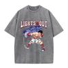 T-shirt Anime Lavate Retro Punk Gotico Y2K Stampa IPPO T-shirt Harajuku Casual Cotone Vintage Manica Corta Top Tee