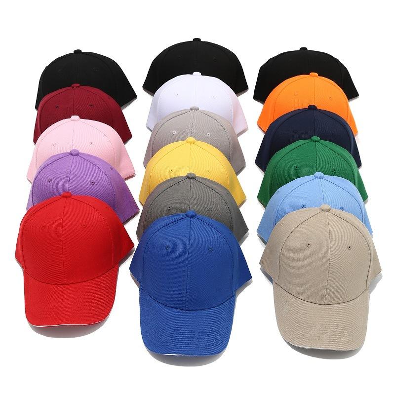 6-panel Baseball Cap Classic Unisex Snapback Hat For Men Women Dad Hat With Sandwich Brim Casual Hip Hop Street Solid Color Cap