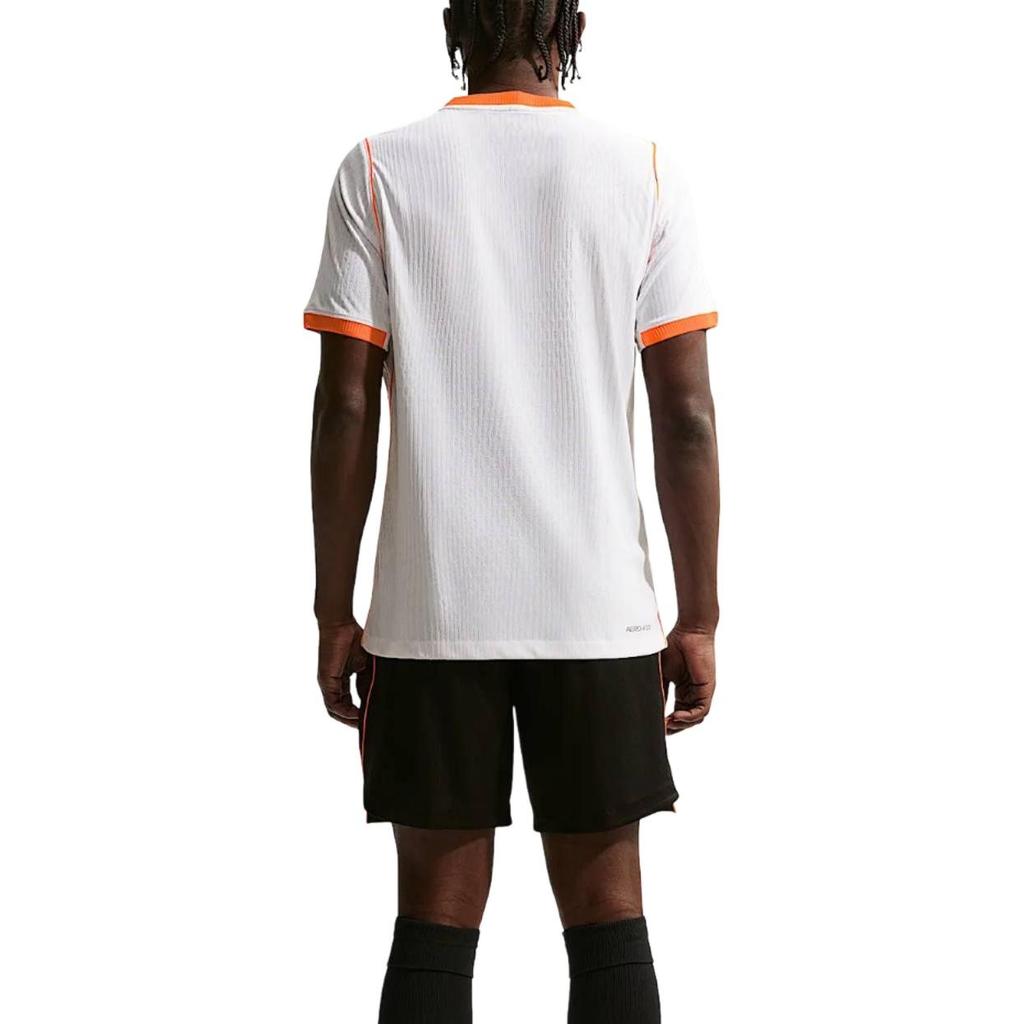 Nike Netherlands 2026 Match Away Aero-FIT Authentic Jersey 'White Hyper Crimson' Men's IB5220-100