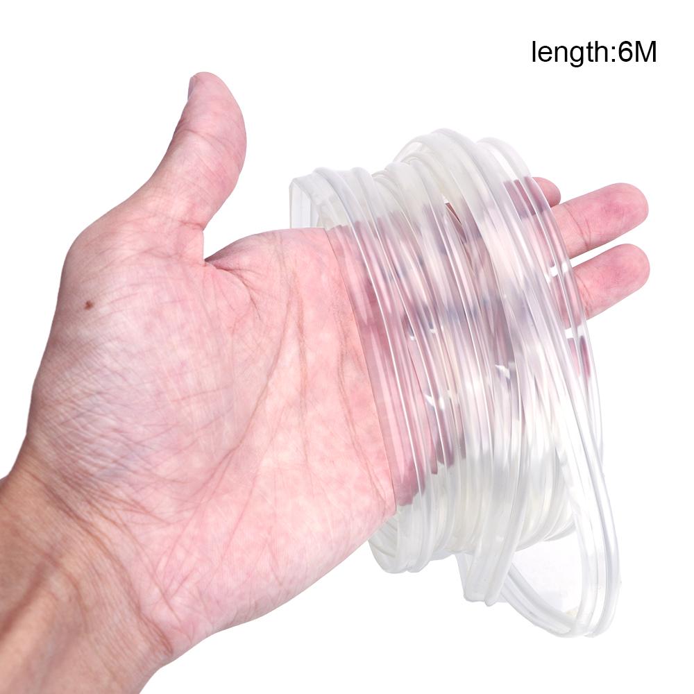 RGB Ambient Lamp Car Interior Light Remote Control Auto Decorative Light Fiber Optic Atmosphere Lamps App Control 6 Meter