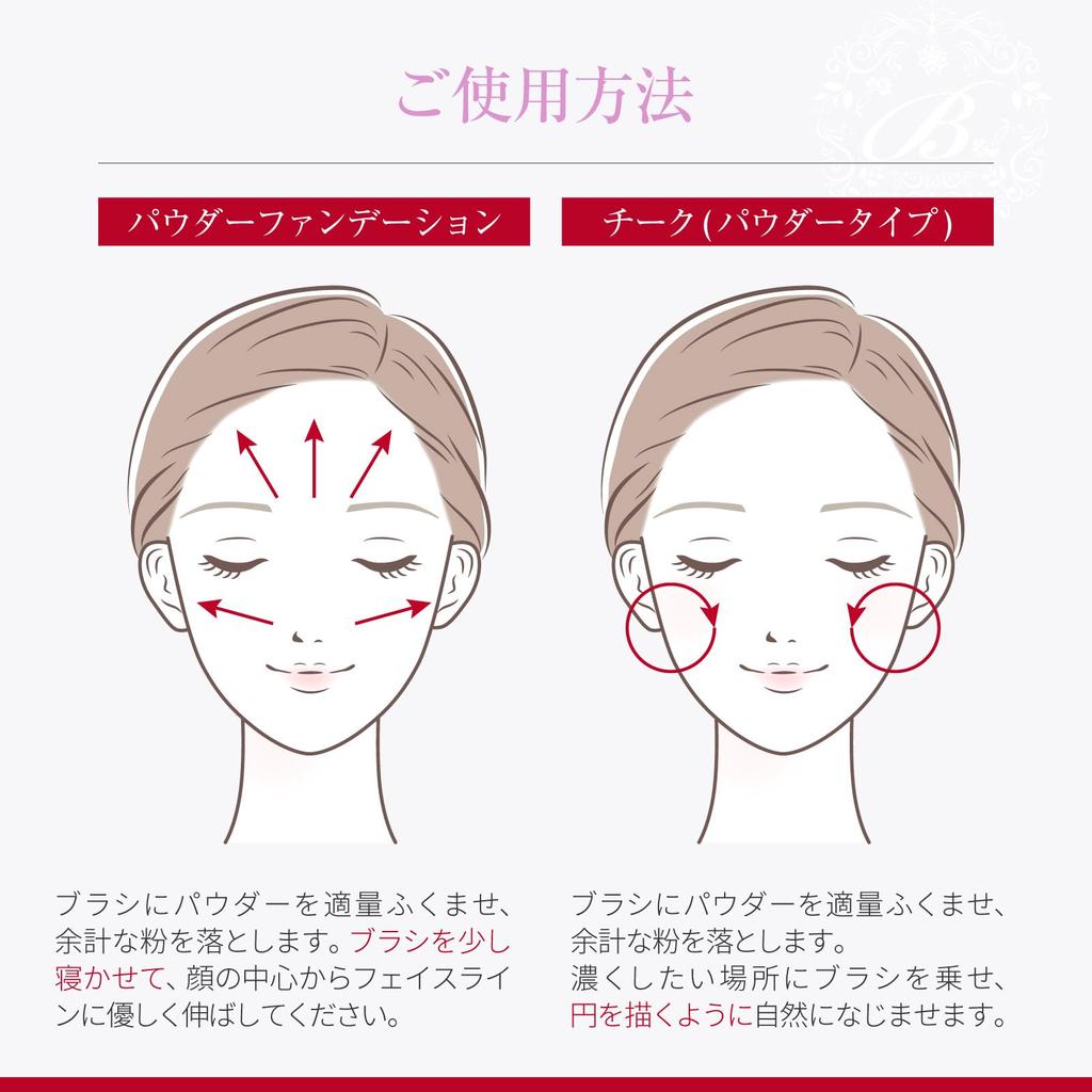 Brilliet Makeup Foundation Round Pink Brush, Brush, Brush, Blush, Powder, Face, Portable,