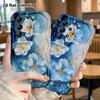 Phone Case: 2D Flat Samsung Galaxy A34 A35 M05 M06 S20 S22 S21 FE Plus 5G Protective Case, Artistic Flowers, Christmas and Halloween Gift