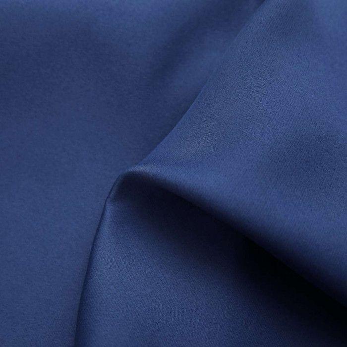 Rideau occultant - vidaXL - 290x245 cm - Bleu - Œillets en métal - Polyester lavable