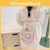 Kids Handheld Girls Shoulder Bag Cotton Linen Water Resistant Features Durable