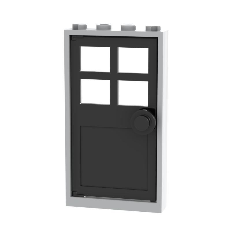 Tür Fenster Bausteine Kompatibel Große Marke Kinderspielzeug 60596 60623 6141 Frühes Lernen MOC Bildung Geschenke