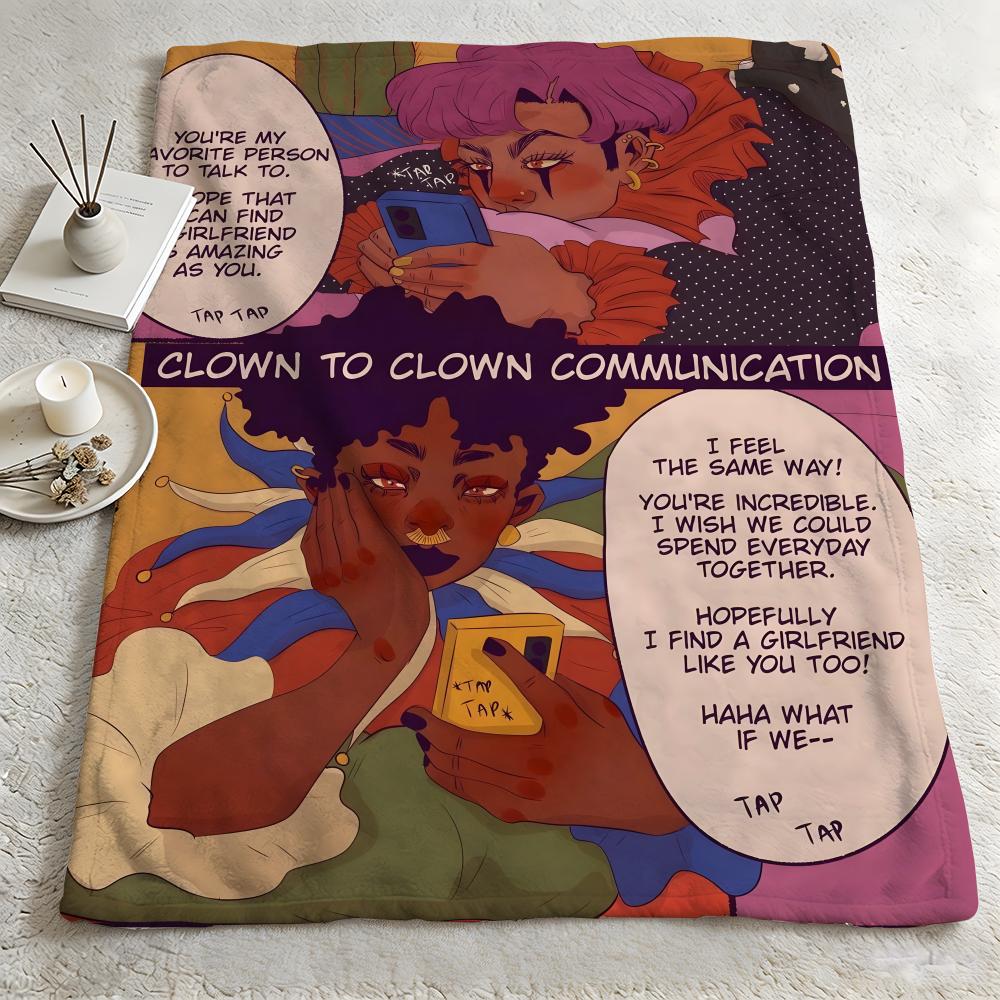 artist GGabriella Grimess Throw Warm Soft Flannel Blanket Multiuse for Sofa Bed Camping Travel Nap