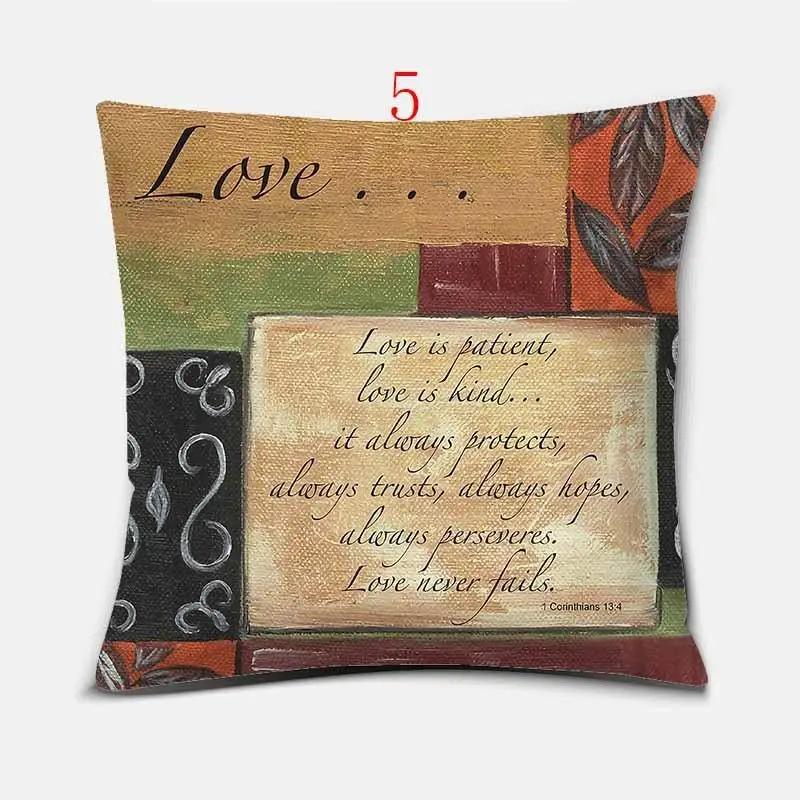 

Квадратная наволочка с принтом для украшения дома, просто подушка для дивана и автомобиля 40x40cm