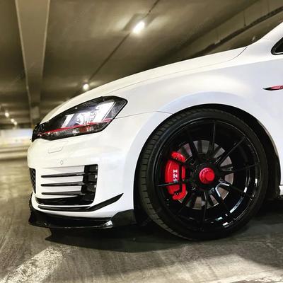 Lišta bočního přívodu vzduchu předního nárazníku pro VW Golf 7 MK7 GTI GTD 2012-2017 Rám sání mlhového světla Mřížka Rozdělovač Spoiler Lip Canard