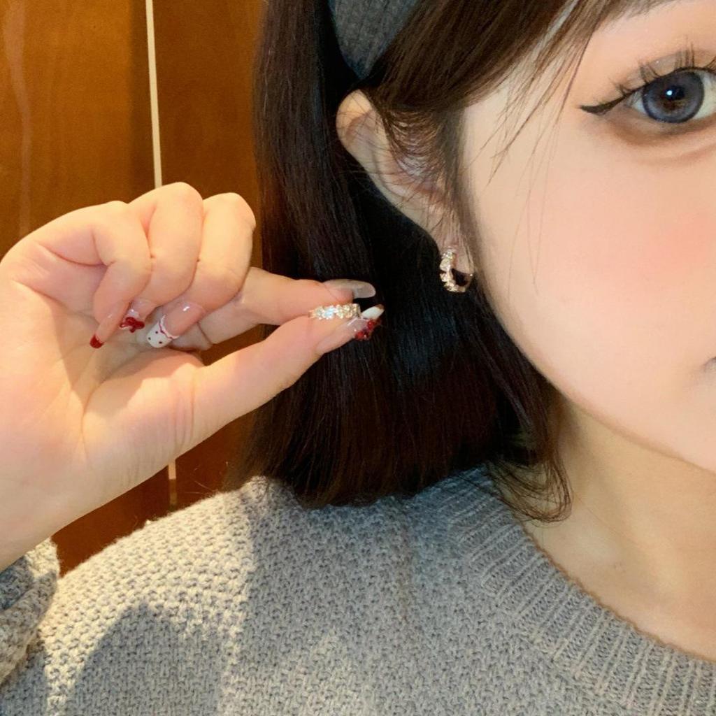 Elegant 2025 High-End Hoop Earrings – Unique Design for Women