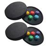 45659 Sets Geometric Dice Korean Game Hand-Eye Coordination Training Colorful Stone Catching