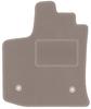 Beige Fahrermatte für: Dacia Lodgy Minivan (2012-)