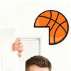 xiaobudian Door Frame Sticker, Sports Corner Protector, Basketball Football Baseball Rugby Self-Adhesive Sign for Fans Boys Rooms Home Decor