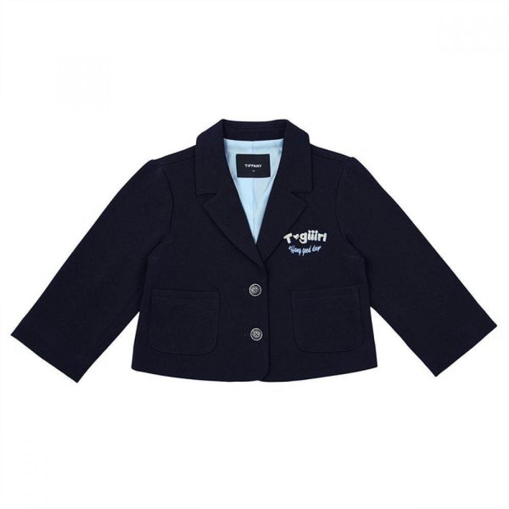 

Tiffany Темно-синий твидовый пиджак T51kak010 navy/130
