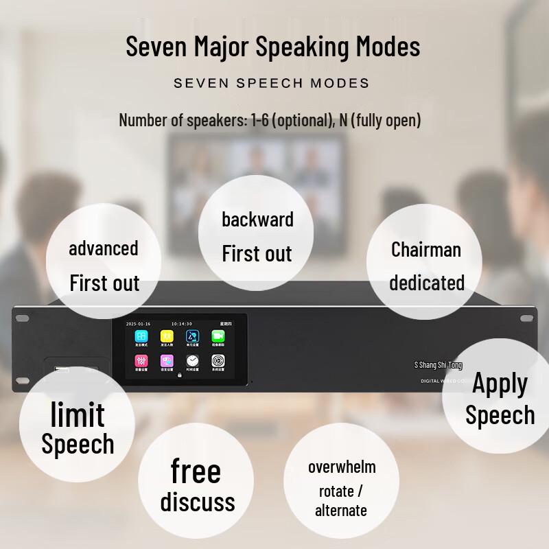 Shangshitong SST-F480 Series Wired Digital Conference Microphone (CN Version)