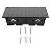 Solar Up Down Wall Lights 4 LED Warm Light 1500mAh IP54 Intelligent Light Control Outdoor Sunlight Sensor Lamp for Yard