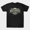 Men Black Print T-shirt How I Met Your Mother Maclaren'S Pub No-Cut Transfer Paper Print Cotton Tshirt