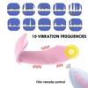 Trådløs fjernkontroll Dildo Vibrator Truser for Kvinner Klitstimulator Voksen Sex Maskinbutikk Kvinnelig Klitoris Onani Erotisk leketøy