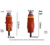 Automatic Chicken Drinker: Steel Post Water Nipple with Big Red Head for Square Tubes