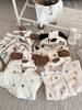 Super Cute Korean Style Baby Fleece Romper - Warm Hooded Autumn/Winter Crawling Suit