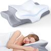 Butterfly-Shaped Memory Foam Pillow for Deep Sleep and Neck Support – Perfect for Side Sleepers