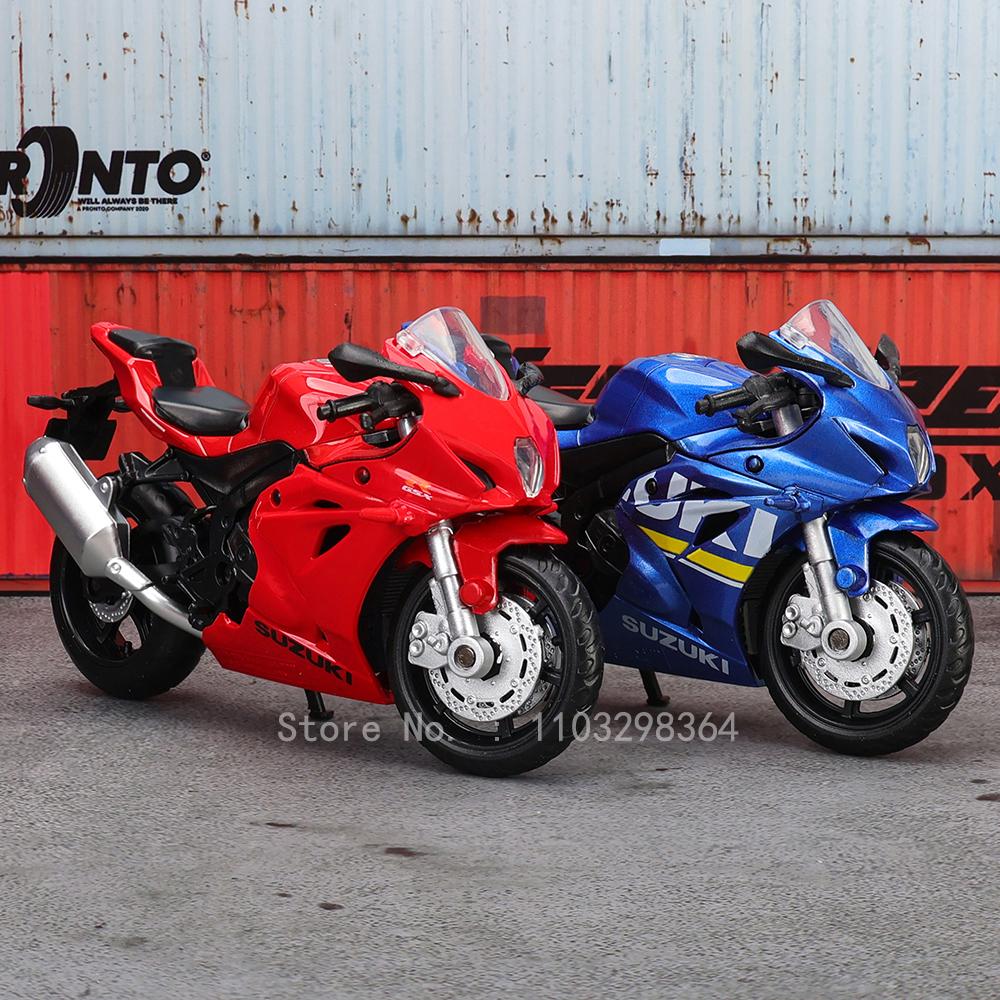 MSZ 1:18 Suzuki GSX-R1000 Motorcycle Alloy Car Model Children's Toy Car Die Cast Motorcycle Model