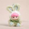 Cute Rabbit Plush Keychain Soft Vinyls Toy With PP Cotton Filling Key Chain For Bags And Car Decors 20cm Height