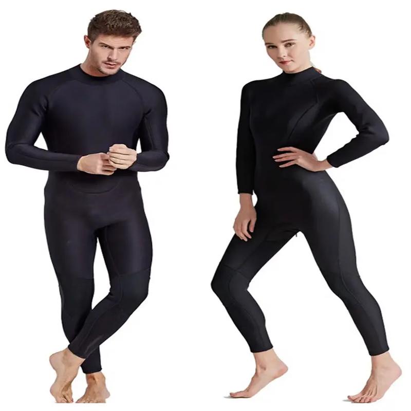 SBART Men's Thick Warm Long Sleeve One-Piece Wetsuit
