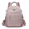 Rhomboid Rivet Backpack Women's Travel Bag Large Capacity Backpack