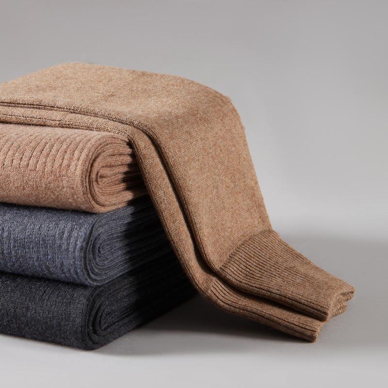 Unisex Wool Knit Slim-Fit Warm Leggings