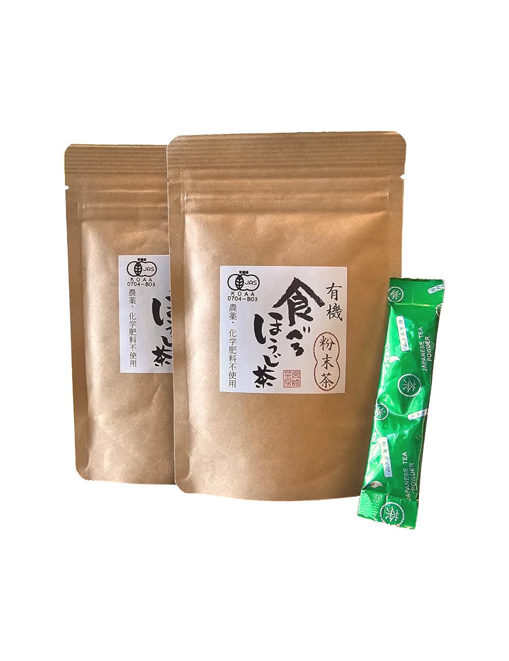 

Пищевой зеленый чай Органический зеленый чай от фермера, выращивающего чай Камаиритя, органический ходзитя, выращенный по методу JAS, 60 г x 2 [Включает палочки]