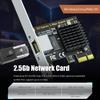GLOTRENDS LE8105 2,5-Gbit/s-LAN-Karte mit RTL8125B-Chipsatz, 25001000100 Mbit/s NIC, RJ45-LAN-Anschluss (PCI-Express X1 Verbindung)
