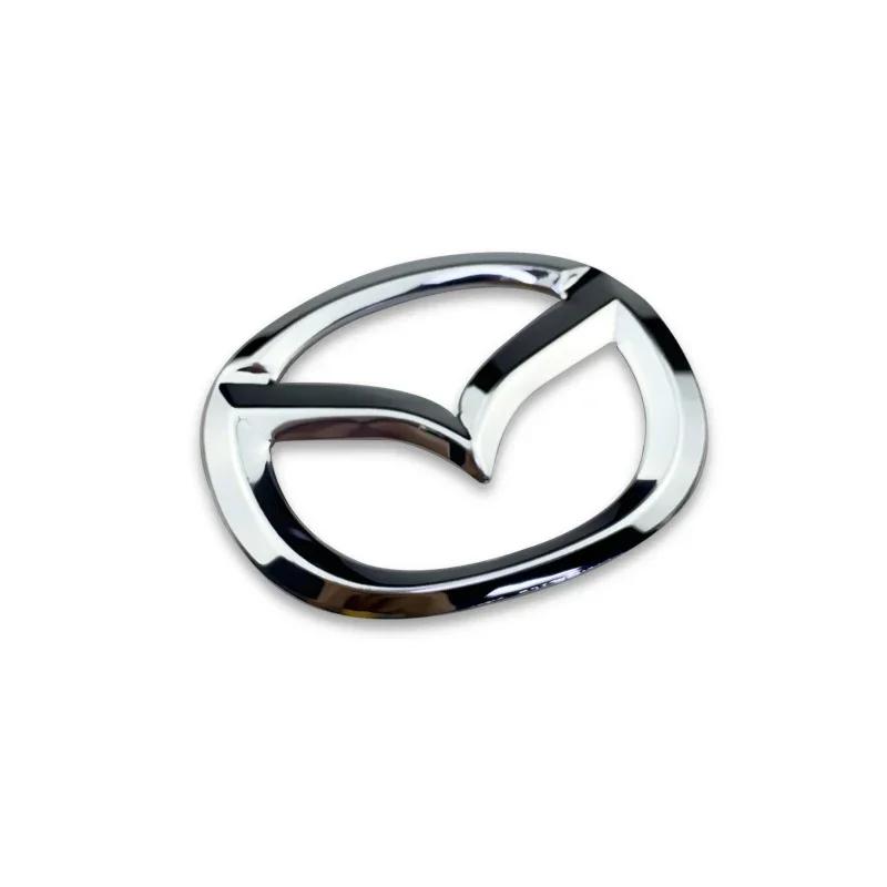 2025 Hot 1pc ABS Car Steering Wheel Center Emblem Sticker for Mazda 3 CX3 CX4 CX5 CX7 CX8 CX9 CX30 RX7 Atenza Axela Interior Dec