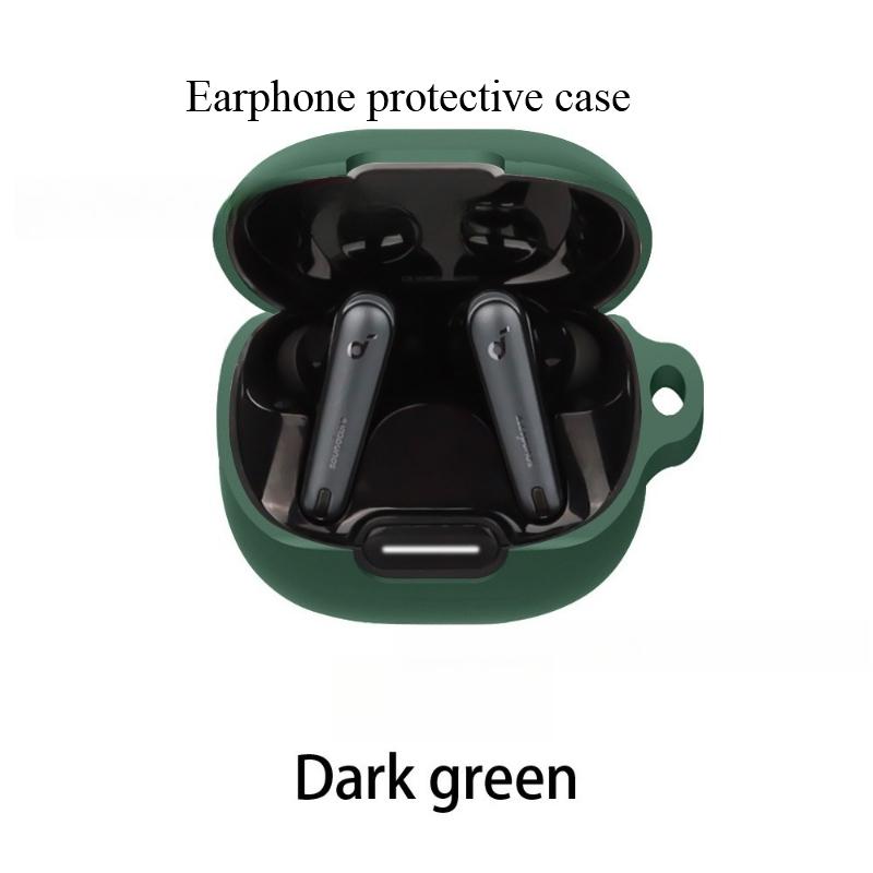 Suitable for Soundcore Anker Liberty 4 NC Headphone Protective Case Thin and Environmentally Friendly Silicone Protective Shell