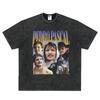 2026 Hot Sale Actor Pedro Pascal Fans Gift Graphic T Shirt Vintage Washed Pedro Pascal T-shirts Men Women Hip Hop Punk Streetwear Oversized Tshirt