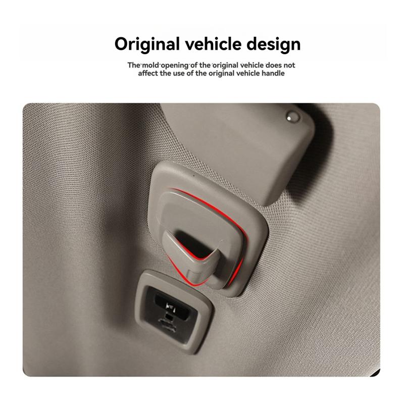 Per Volvo XC40 XC60 18-20 Per XC90 S90 V90 16-20 Ganci Appendiabiti per Auto Gancio sul Tetto Fila Posteriore 1 Coppia Accessori Interni Stivaggio