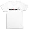 Audioslave Flame Logo Shirt Black Text Red Icon Hard Rock White Tee