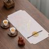 Chinese Style Waterproof Double-sided Dry Brocade Tea Mat Handmade Fabric Retro Teapot Table Mat Cup Mat Tea Table Cloth New