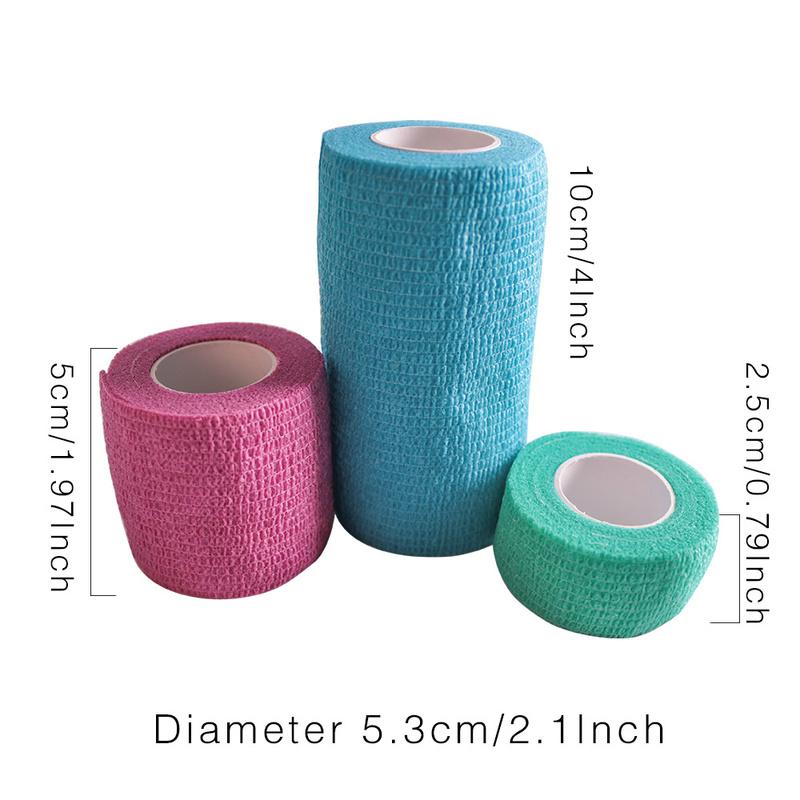 10cm*4.5m Colorful Sport Self Adhesive Elastic Bandage Wrap Tape Elastoplast For Knee Support Pads Finger Ankle Palm Shoulder