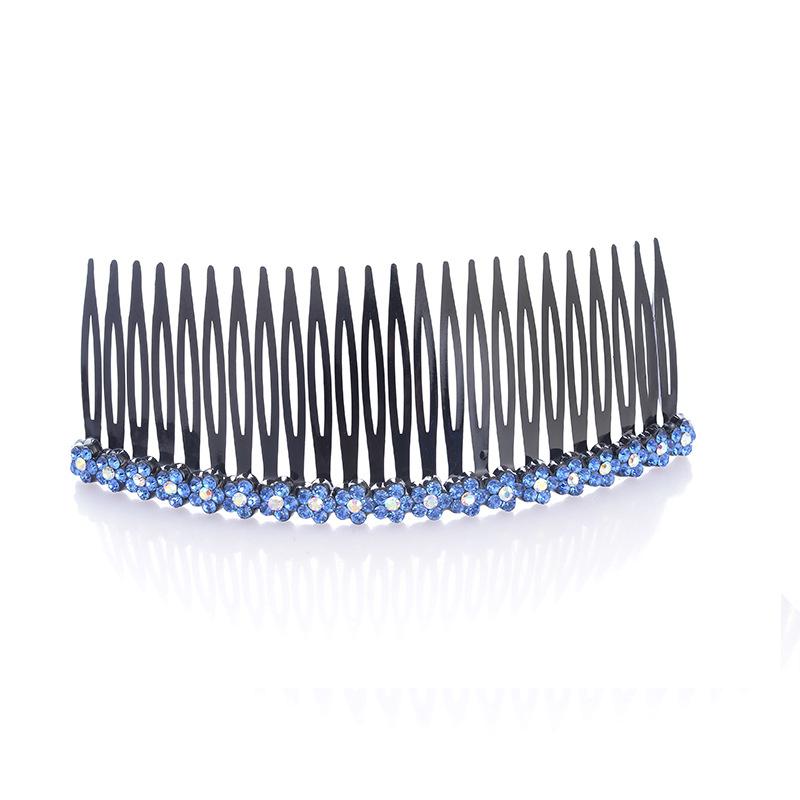 Plum Blossom Hair Comb Korean Style Fashion Hair Bun Head Insert Comb Plastic Simple Versatile Hairpin Female Accessories